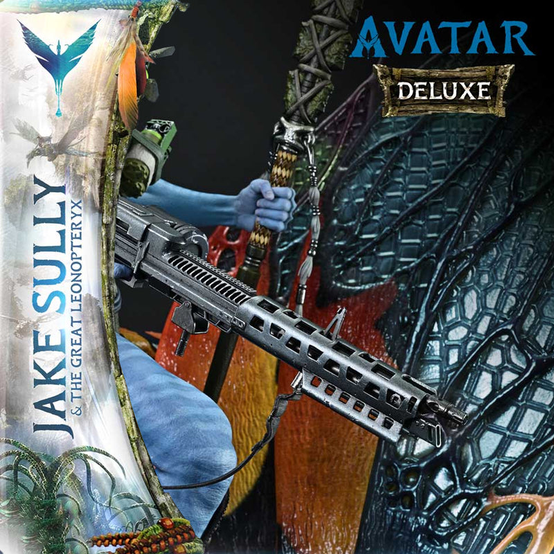 Real Elite Masterline Avatar (Film) Jake Sully & The Great Leonopteryx Avatar Legacy Collection