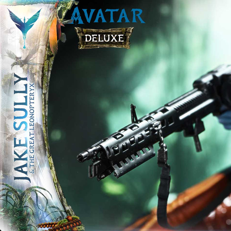 Real Elite Masterline Avatar (Film) Jake Sully & The Great Leonopteryx Avatar Legacy Collection