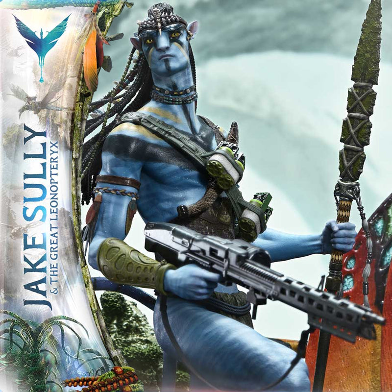 Real Elite Masterline Avatar (Film) Jake Sully & The Great Leonopteryx Avatar Legacy Collection