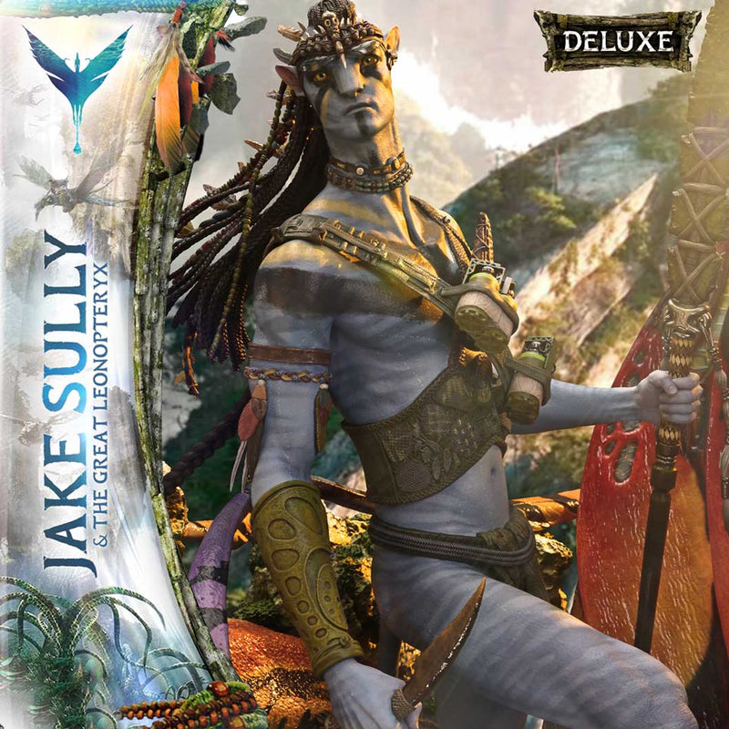 Real Elite Masterline Avatar (Film) Jake Sully & The Great Leonopteryx Avatar Legacy Collection