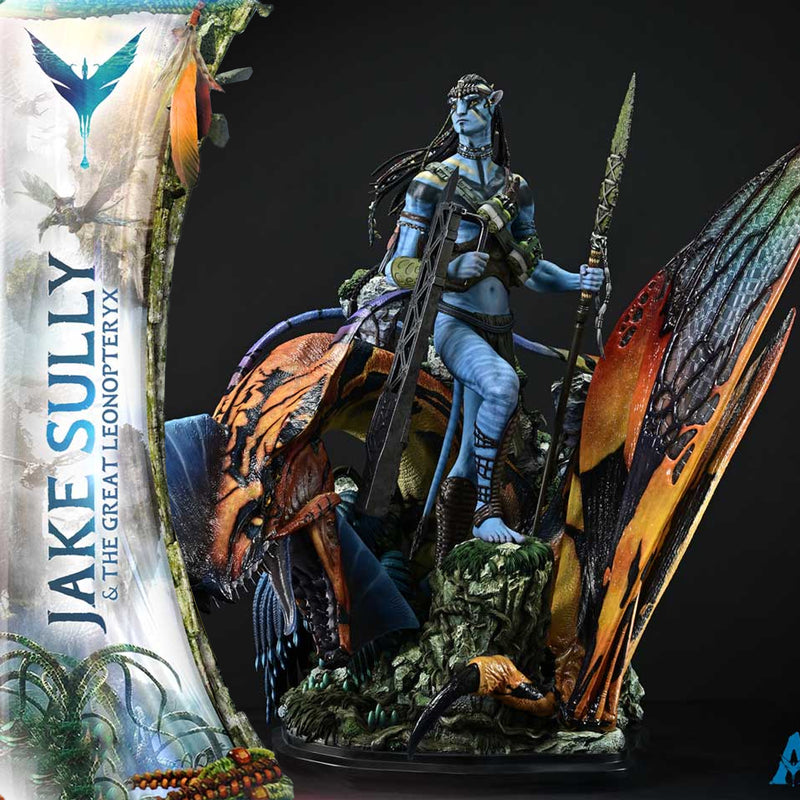 Real Elite Masterline Avatar (Film) Jake Sully & The Great Leonopteryx