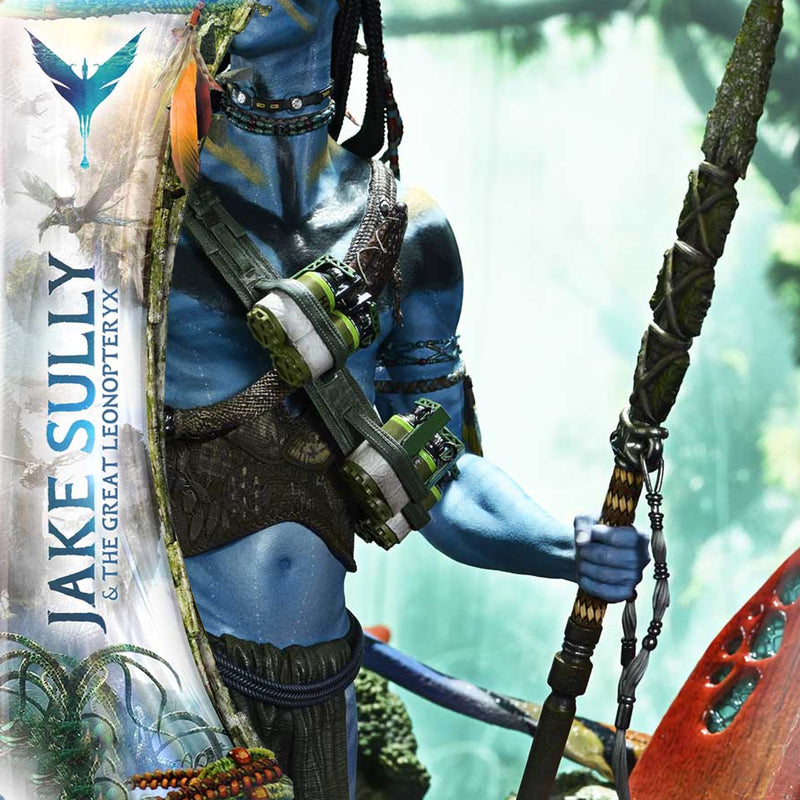 Real Elite Masterline Avatar (Film) Jake Sully & The Great Leonopteryx Avatar Legacy Collection