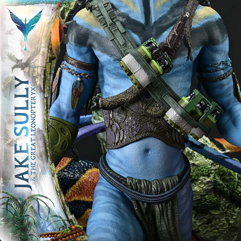 Real Elite Masterline Avatar (Film) Jake Sully & The Great Leonopteryx Avatar Legacy Collection