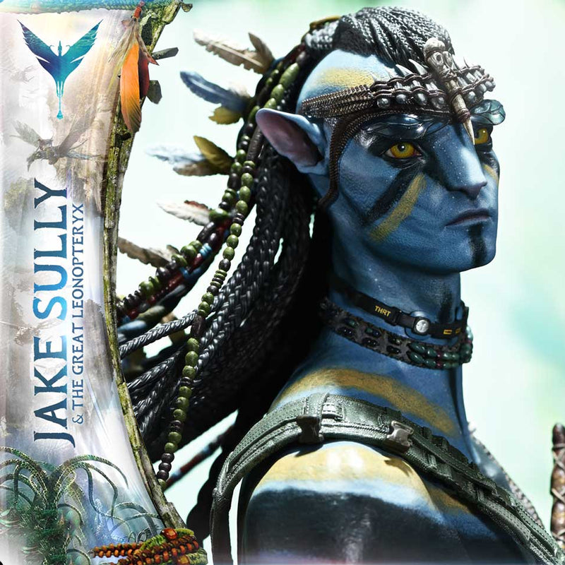 Real Elite Masterline Avatar (Film) Jake Sully & The Great Leonopteryx Avatar Legacy Collection