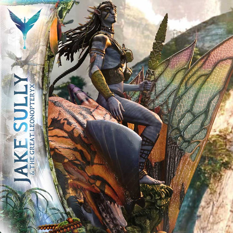 Real Elite Masterline Avatar (Film) Jake Sully & The Great Leonopteryx Avatar Legacy Collection