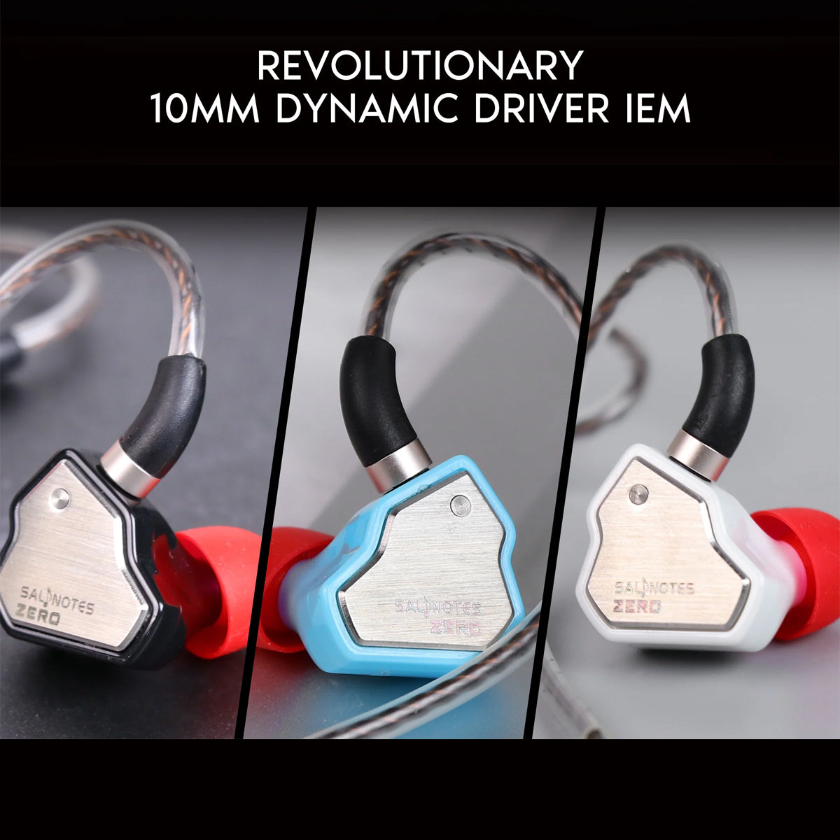 7Hz Salnotes Zero HiFi 10mm Dynamic Driver In-Ear Earphone
