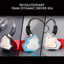 7Hz Salnotes Zero HiFi 10mm Dynamic Driver In-Ear Earphone (Black, Blue, Mecha Edition, White, Orange, Rose) (3.5mm, Type C)