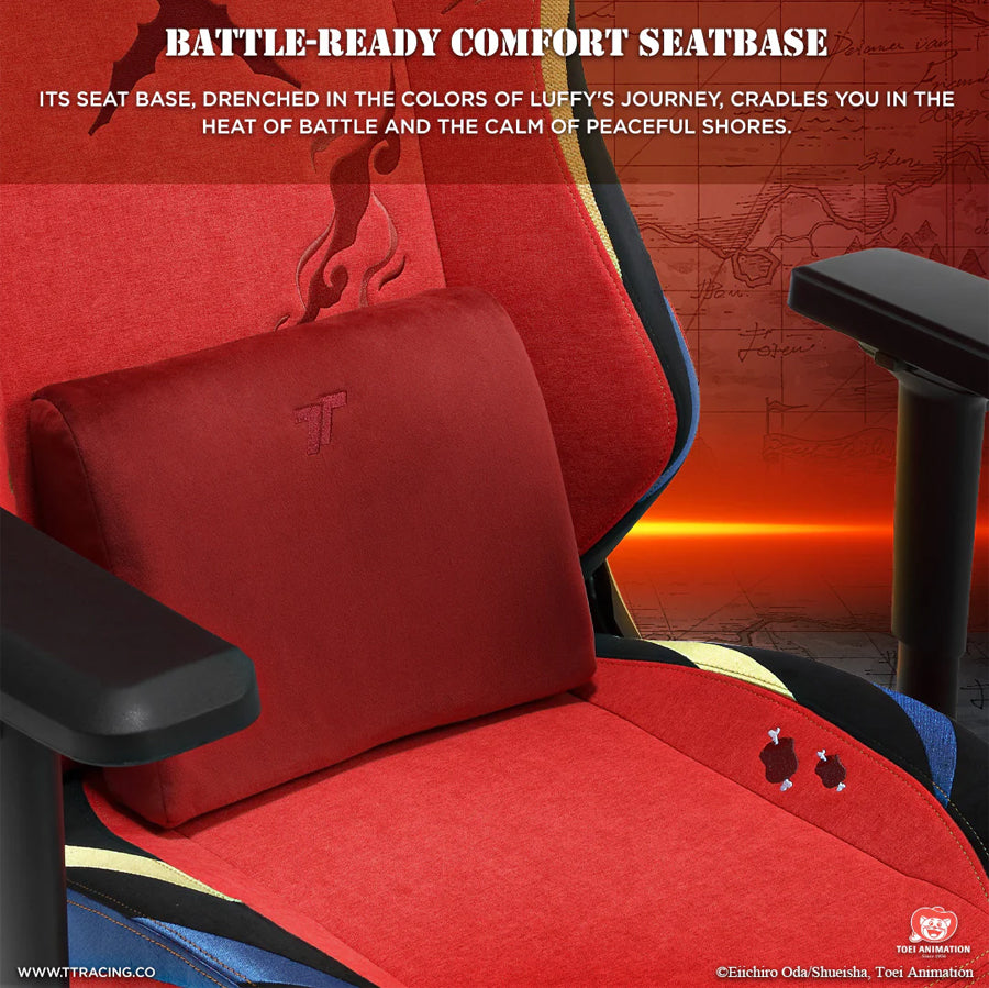 TTRacing Maxx Air Threads Fabric Gaming Chair - Luffy Edition | DataBlitz