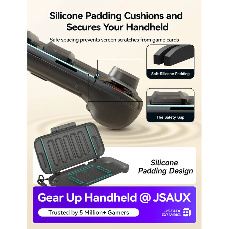 JSAUX Shock-Absorbent Storage Case for Nintendo Switch 2