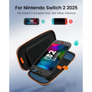 Transnovo Cross-grain PU leather Travel Carrying Case for Nintendo Switch 2