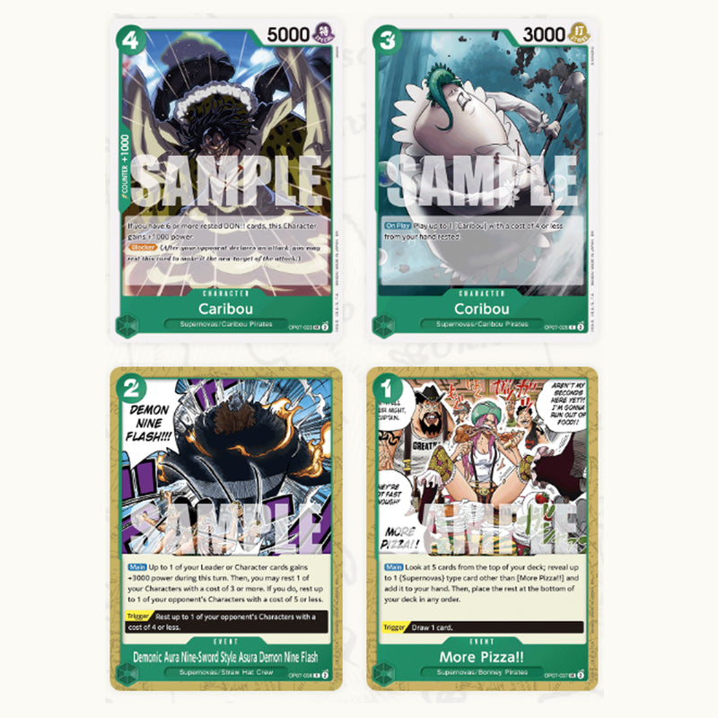 One Piece Card Game Starter Deck Green Jewelry Bonney (ST-24)