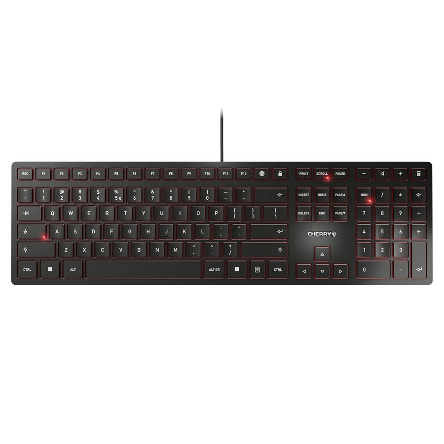 Cherry KC 6000 Slim Corded Keyboard (Black) (JK-1600EU-2)
