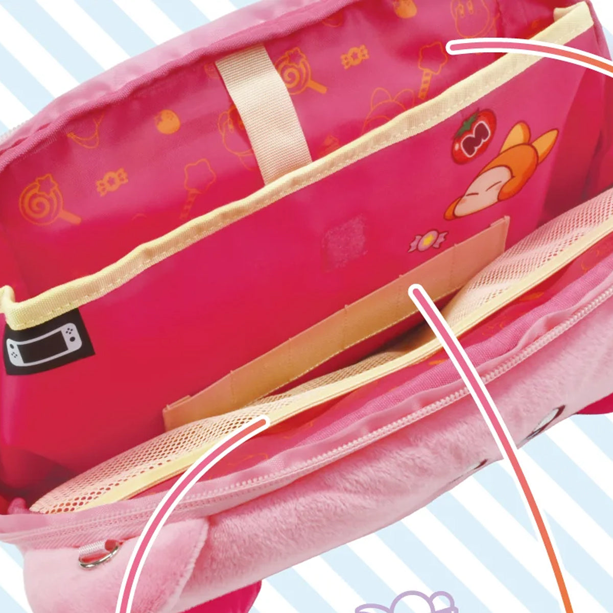 Hori Plush Pouch for Nintendo Switch 2 (Kirby) (NSX-121A)