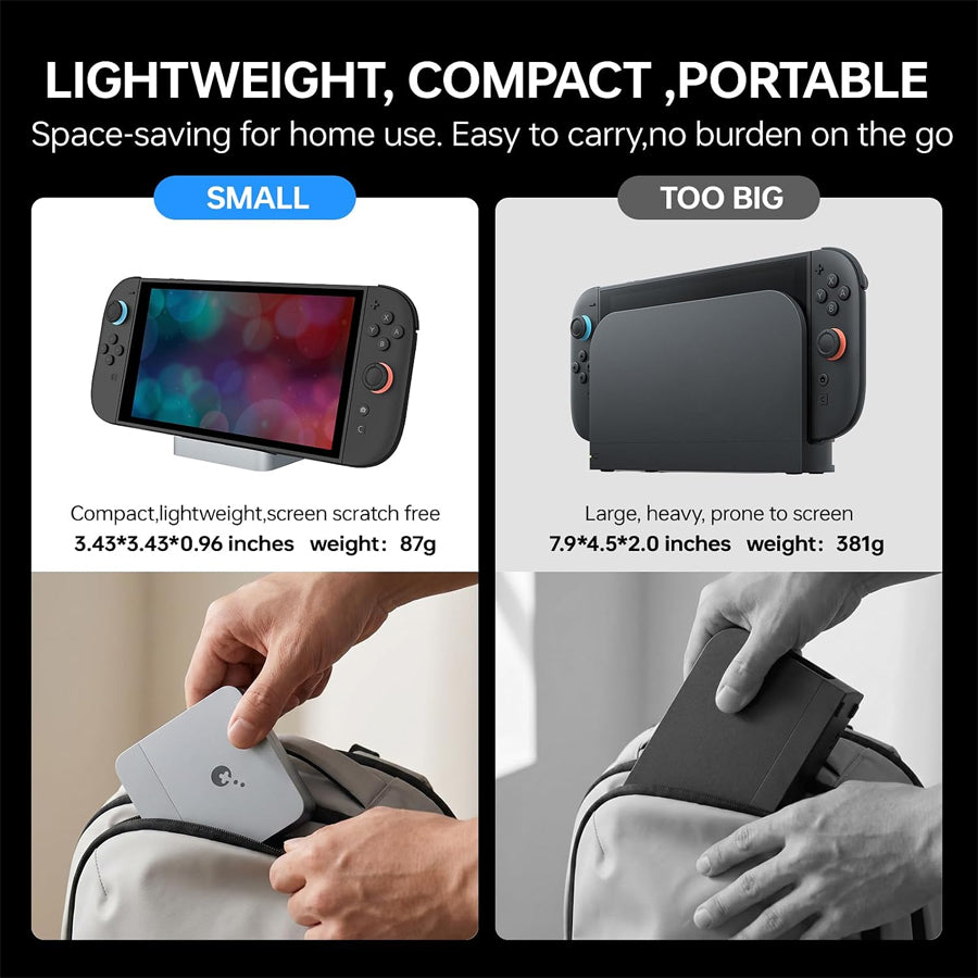 Gulikit Dock for Nintendo Switch 1/Switch 2