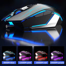 Aula Wind T201 Wired Membrane Gaming Keyboard & Mouse Combo (Black)