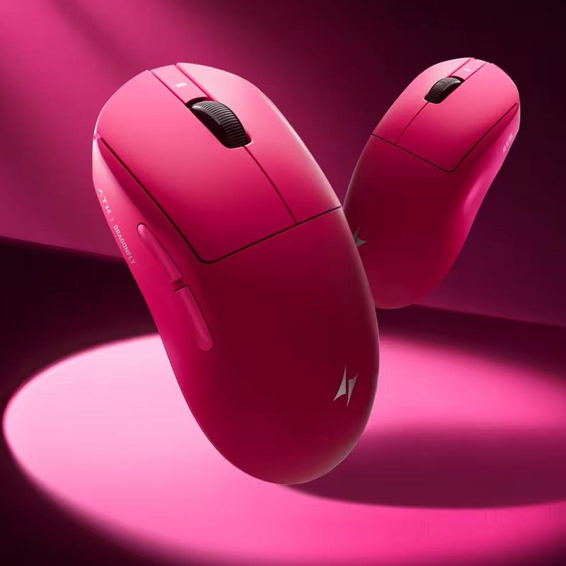 ATK Dragonfly A9 Ultra Lightweight Wireless Mouse (Black, Rose, White)