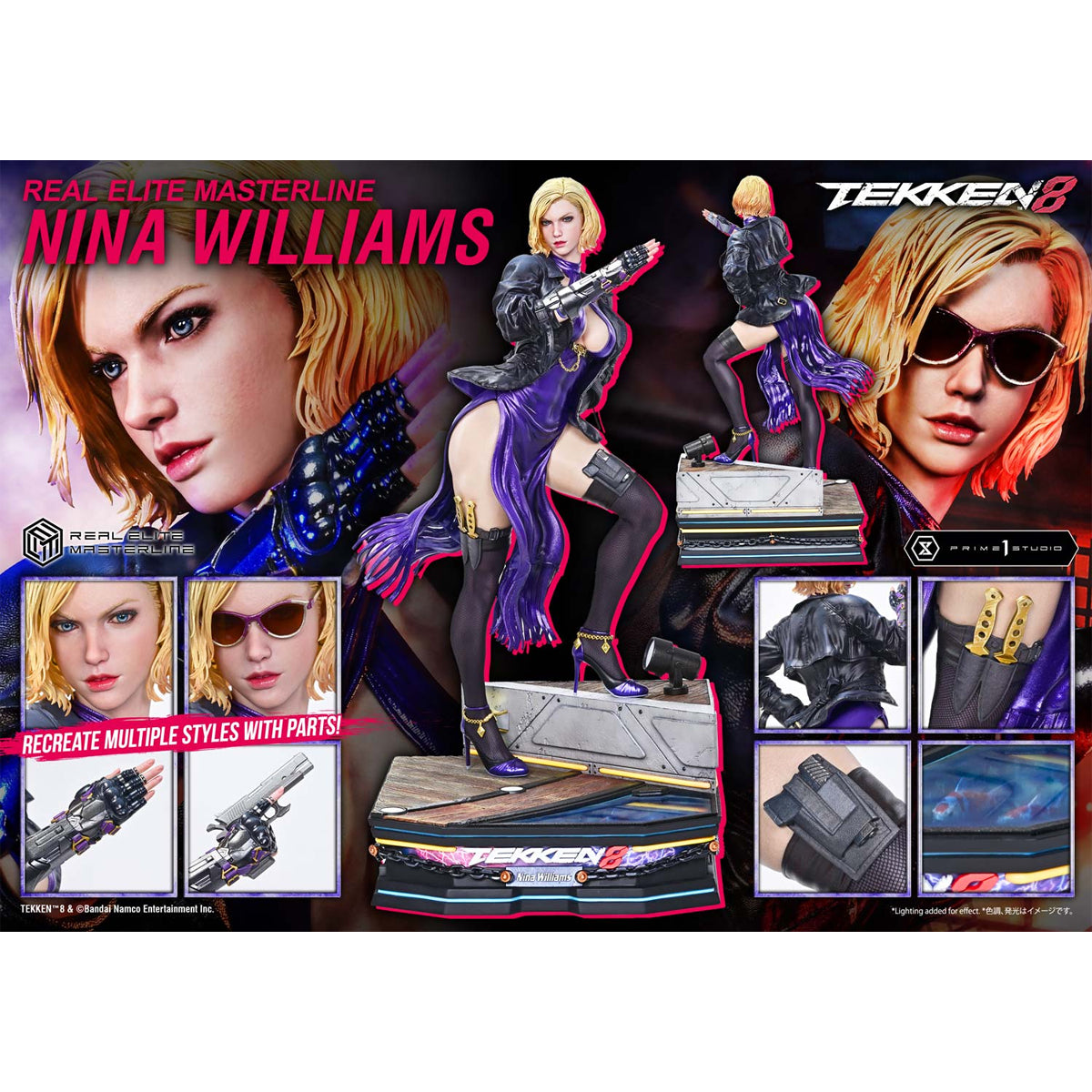 Real Elite Masterline TEKKEN 8 Nina Williams (REMTK8-01)