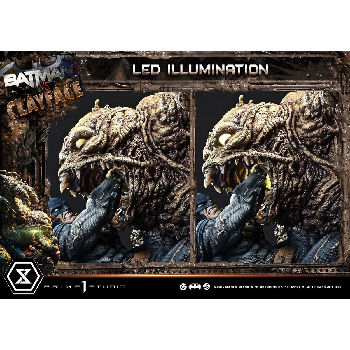 Ultimate Premium Masterline Batman (Comics) Batman Vs Clayface Deluxe Version (UPMDC-16DX)
