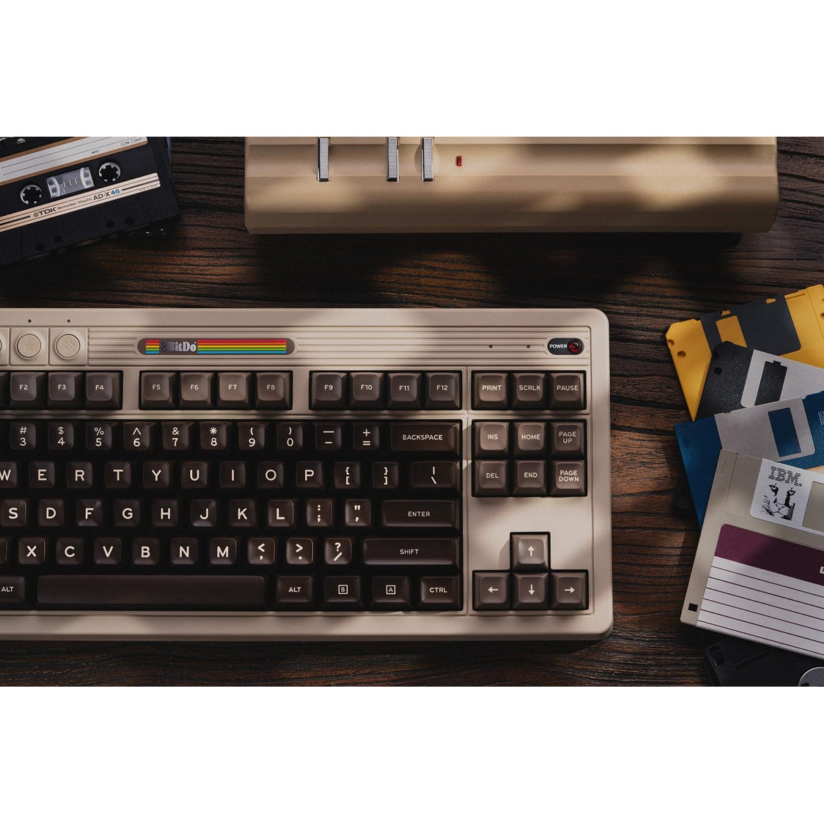 Home All products 8Bitdo Retro Mechanical Keyboard (C64...