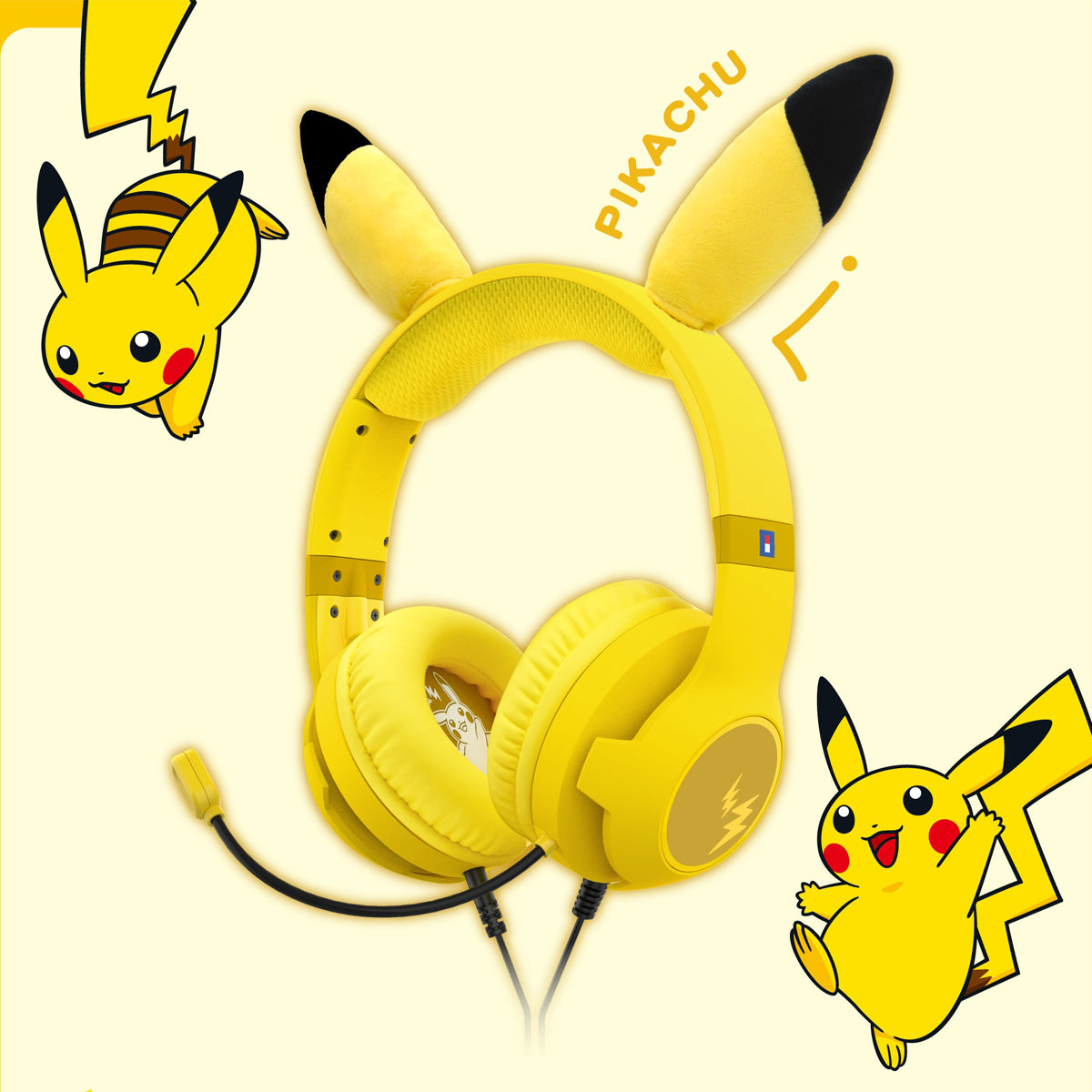Hori Gaming Headset For Nintendo Switch (Pikachu) (NSW-550A)