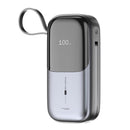 Vyvylabs Power Lite Digital Display Power Bank 20000mAh 65W with C+L Fast Charging Cable