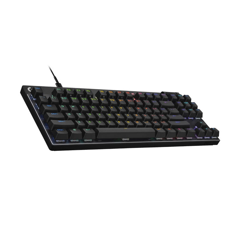 Logitech G Pro TKL Rapid Wired Gaming Keyboard with Analog Switches 