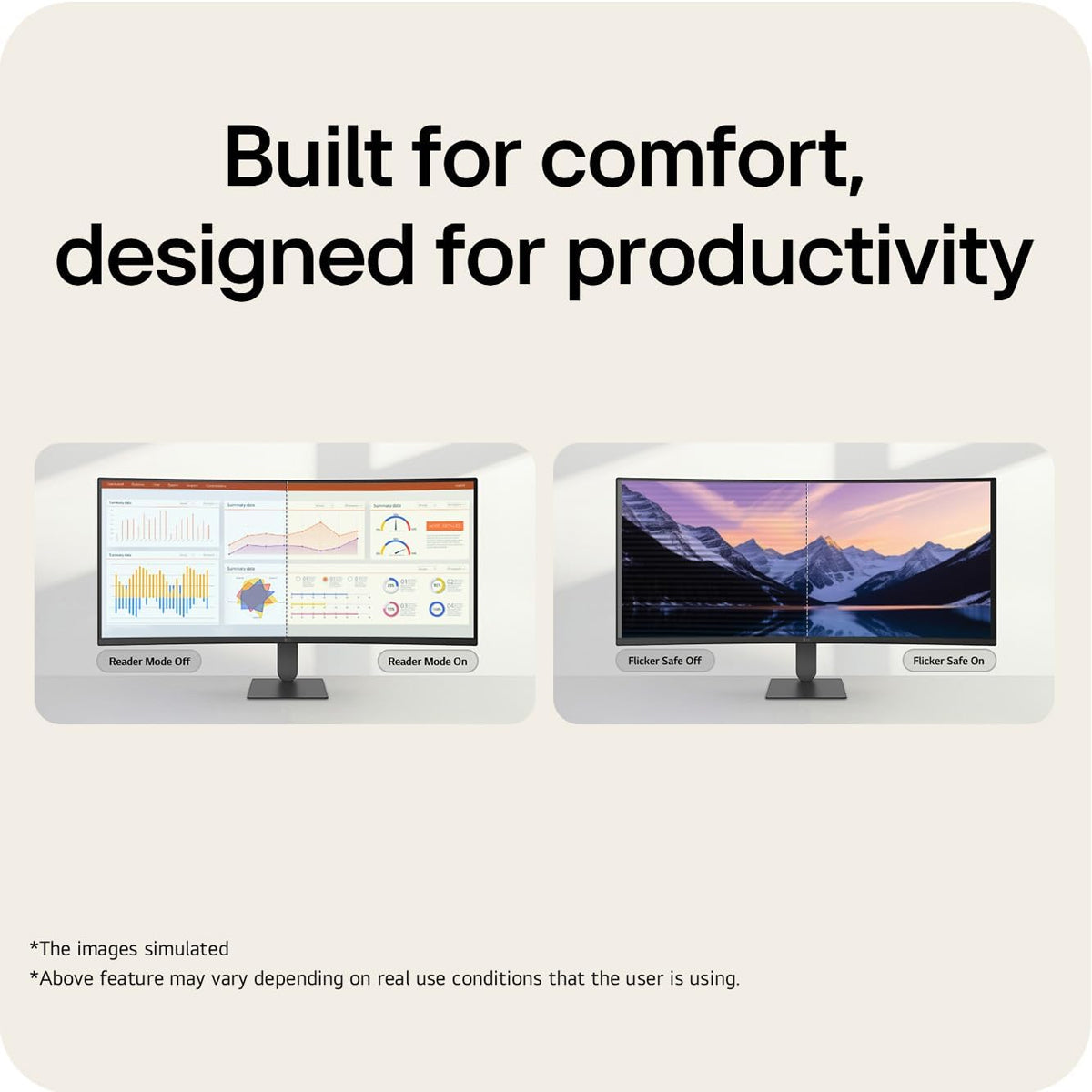 LG UltraWide 34U640B-B 34" WQHD (3440x1440) 144Hz 5ms GTG VA Curved Gaming Monitor