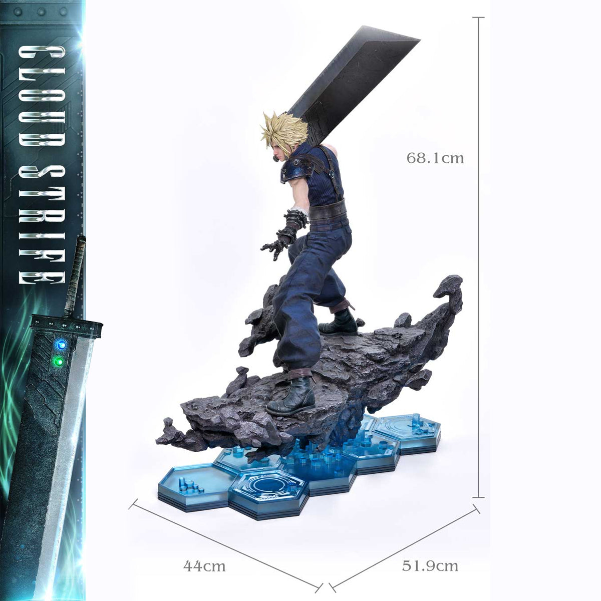 Square Enix Masterline Final Fantasy VII Rebirth 1/4 Scale - Cloud Strife