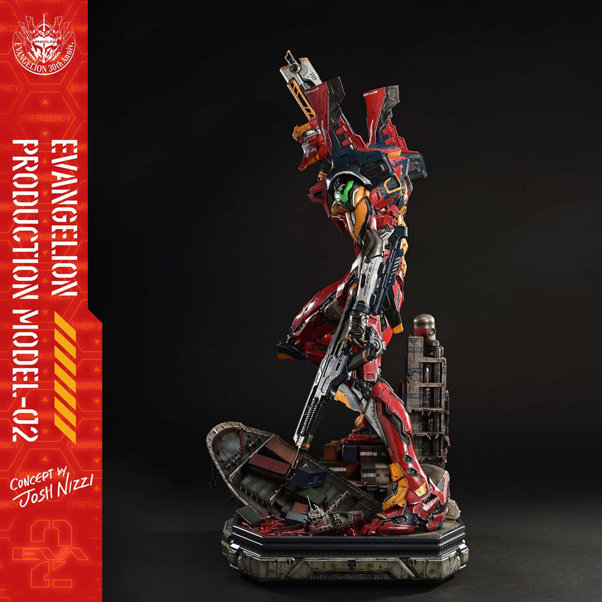 Ultimate Diorama Masterline Evangelion: Evangelion Production Model-02 - Concept by Josh Nizzi