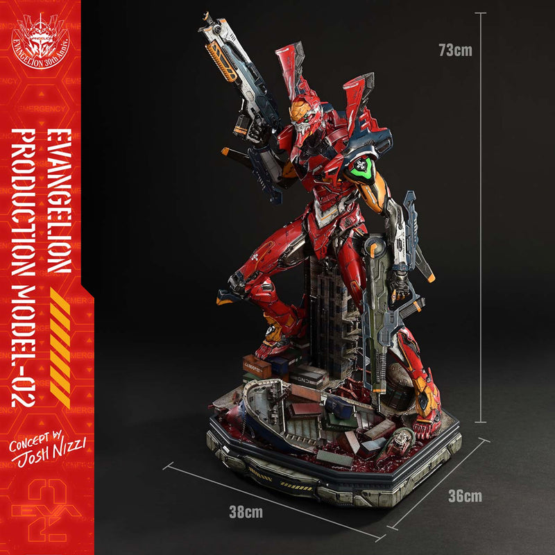 Ultimate Diorama Masterline Evangelion: Evangelion Production Model-02 - Concept by Josh Nizzi