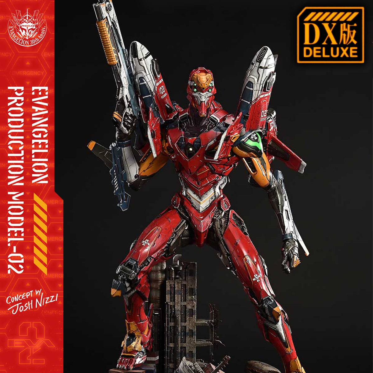 Ultimate Diorama Masterline Evangelion: Evangelion Production Model-02 - Concept by Josh Nizzi
