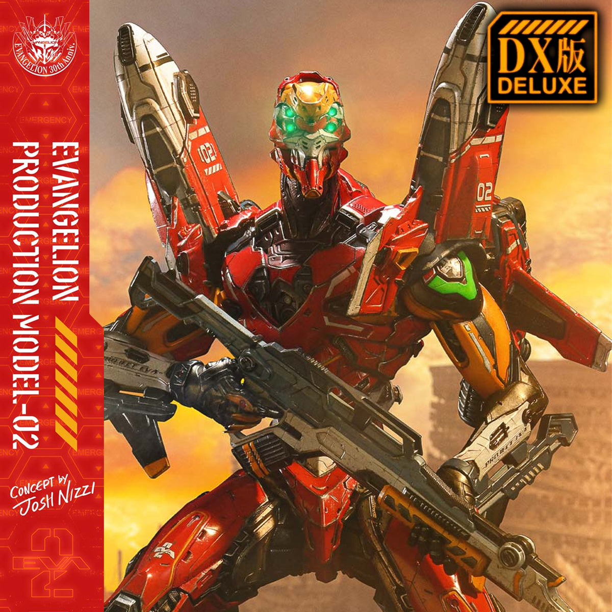 Ultimate Diorama Masterline Evangelion: Evangelion Production Model-02 - Concept by Josh Nizzi