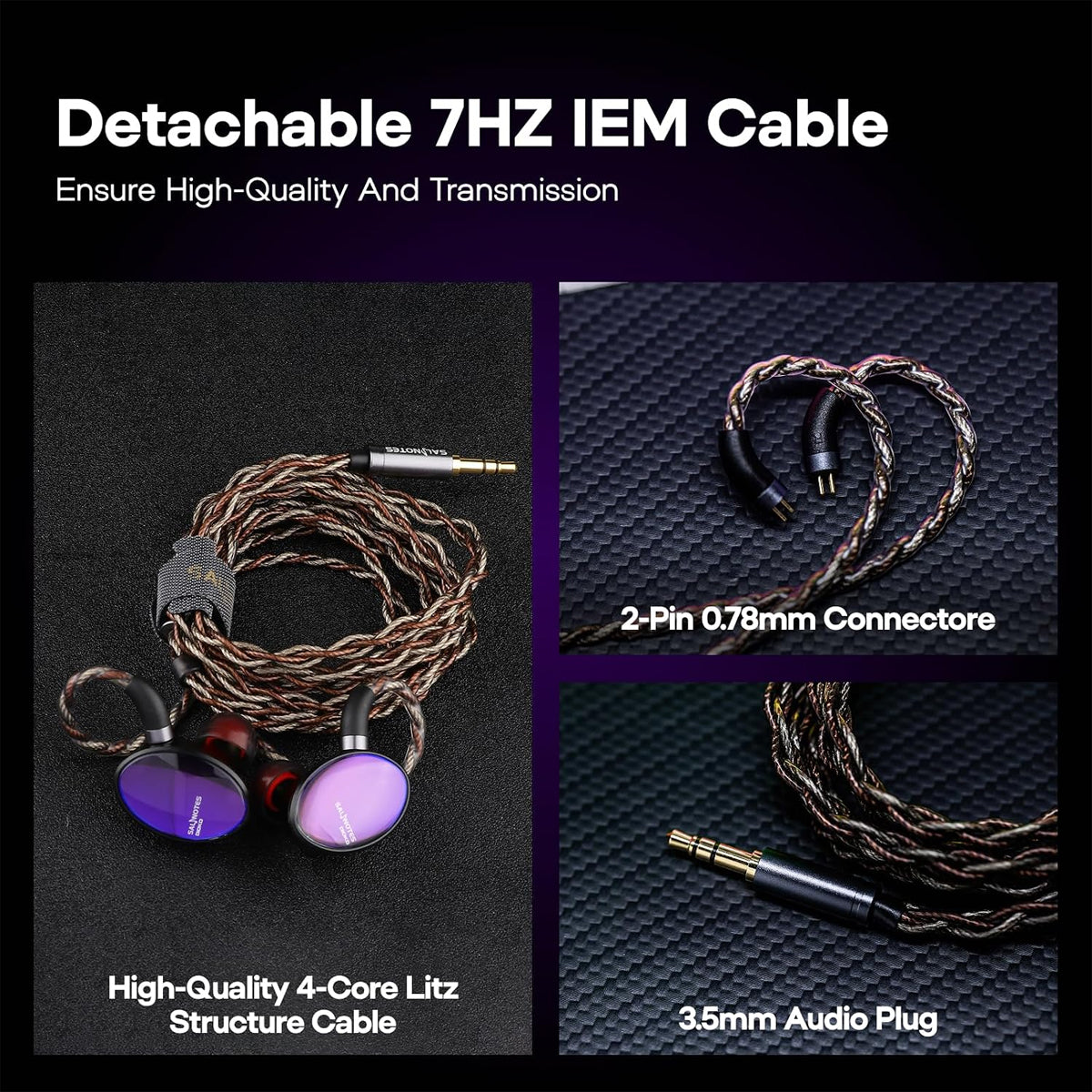 7Hz x Crinacle Salnotes Dioko HiFi 14.6mm Planar Diaphragm Driver