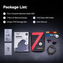 7Hz x Crinacle Salnotes Dioko HiFi 14.6mm Planar Diaphragm Driver with CNC Aviation-Grade Aluminum Case, Detachable 4-Core Litz OCC Copper Cable In-Ear Earphone