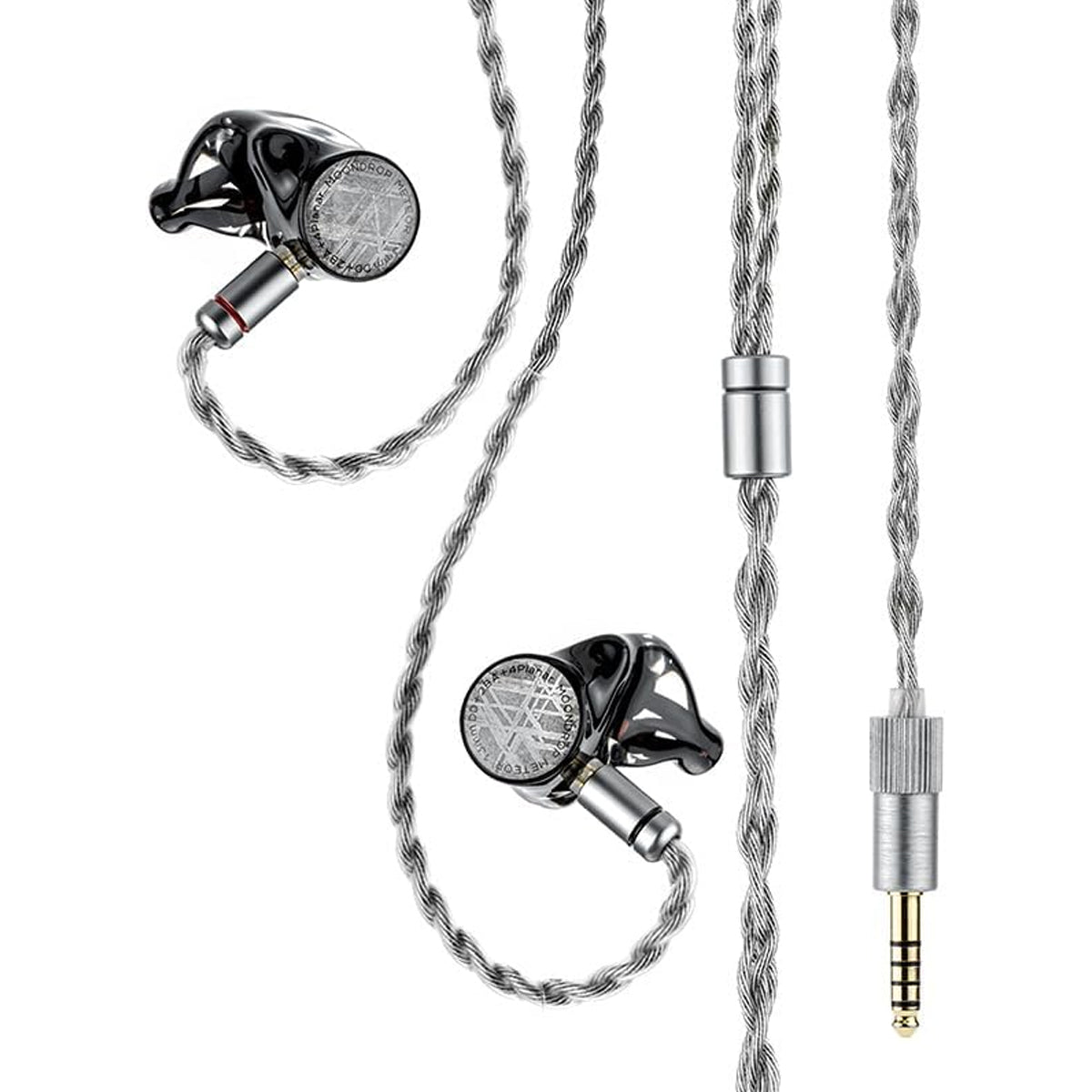 Moondrop Meteor 1DD + 2BA + 4Planar 0.78mm 2Pin Interchangeable Design Mixed Cable