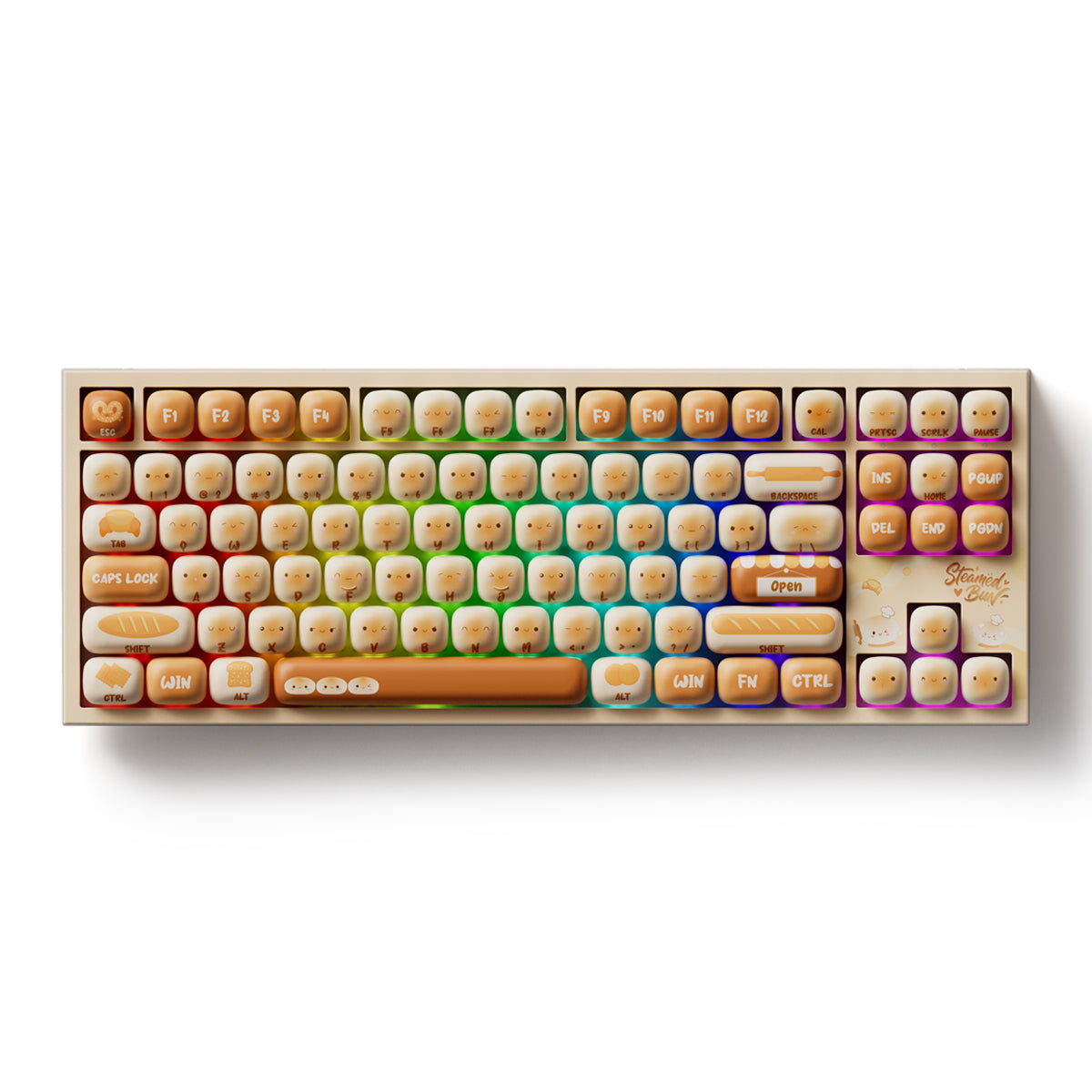 Akko 5087 V5 Bun Wonderland Multi-Mode RGB Hot-Swappable Mechanical Keyboard