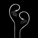 Truthear Pure 1DD + 3BA Hybrid In-Ear Monitor with Detachable Cable (Black)