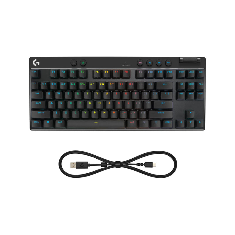 Gtech Keyboard Logitech G Pro TKL Rapid Wired Gaming Keyboard with Analog Switches