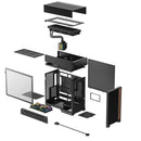 DeepCool CL6600 ATX PC Case with 360mm ARGB Liquid Cooler