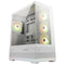 MSI MAG Pano 110R PZ Micro-ATX Mid Tower Tempered Glass Gaming Case (Black, White)