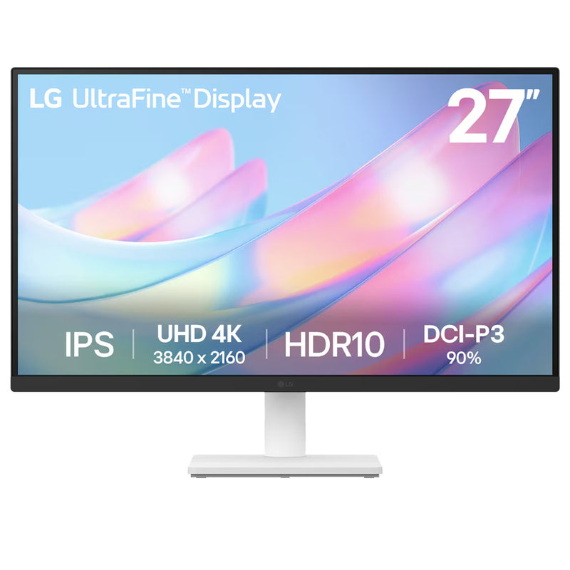 LG UltraFine 27US500-W 27" UHD 4K (3840x2160) 60Hz 5ms (GtG at Faster) HDR10 IPS Monitor