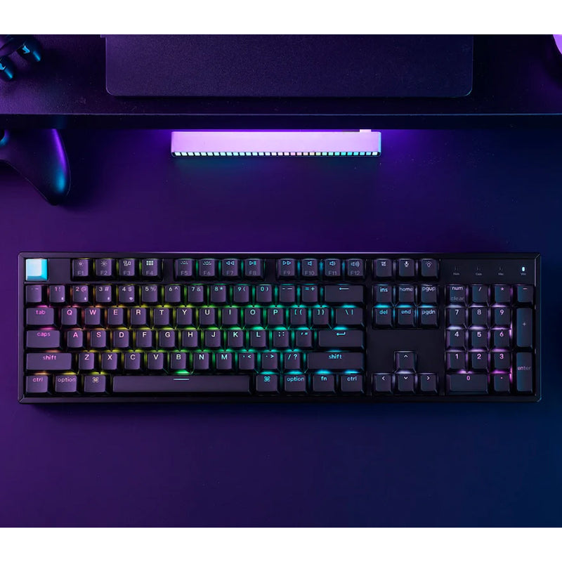 Keychron K10 HE Standard Version Full Size Wireless Magnetic Switch Custom Keyboard - Black
