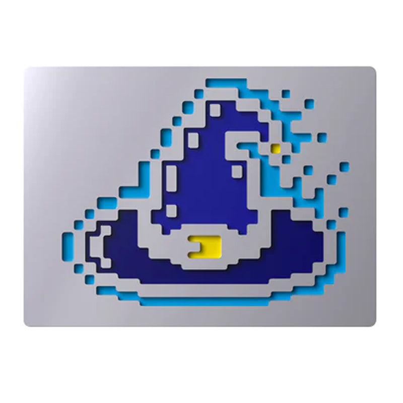 HyperX Badge Pack Gaming Keyboard Swappable Magnetic Badges (8-Bit) 