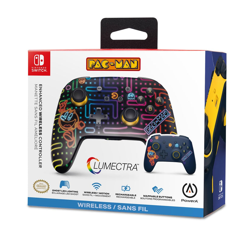 Hidden Pac PowerA Lumectra Enhanced Wireless Controller For Nintendo Switch