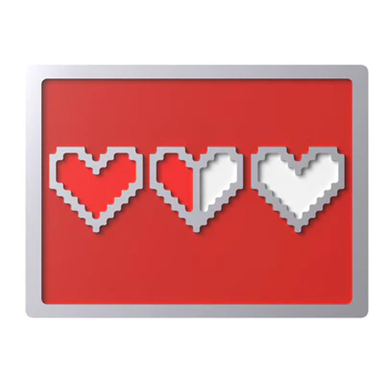 HyperX Badge Pack Gaming Keyboard Swappable Magnetic Badges (8-Bit) 