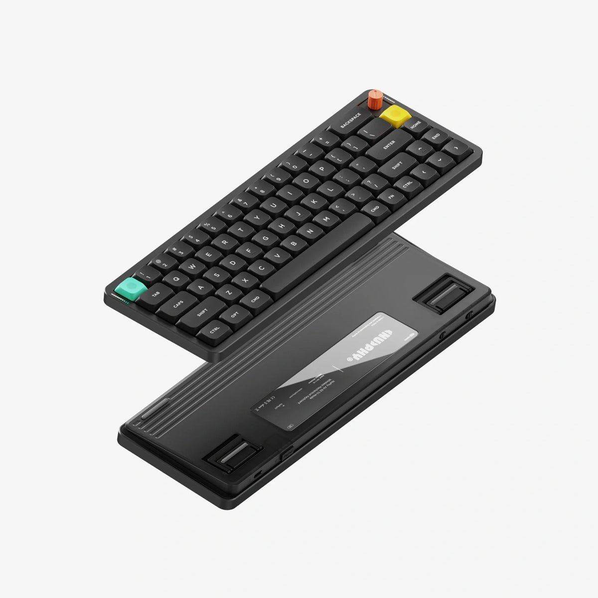 NuPhy Air65 V3 Low-Profile Hot-Swappable RGB Wireless Mechanical Keyboard - Nebula Dark
