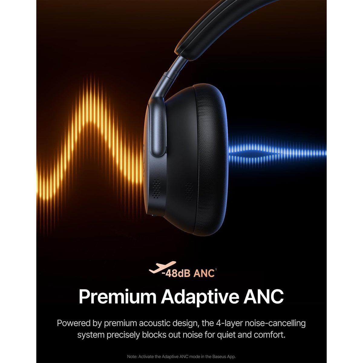 Baseus Inspire XH1 Wireless Noise Cancelling Headphone