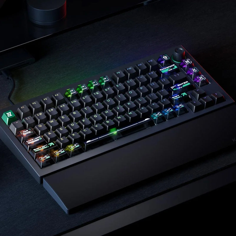 Keychron Lemokey L5 HE Fully Assembled Knob RGB Hot-Swappable 75% Custom Gaming Keyboard