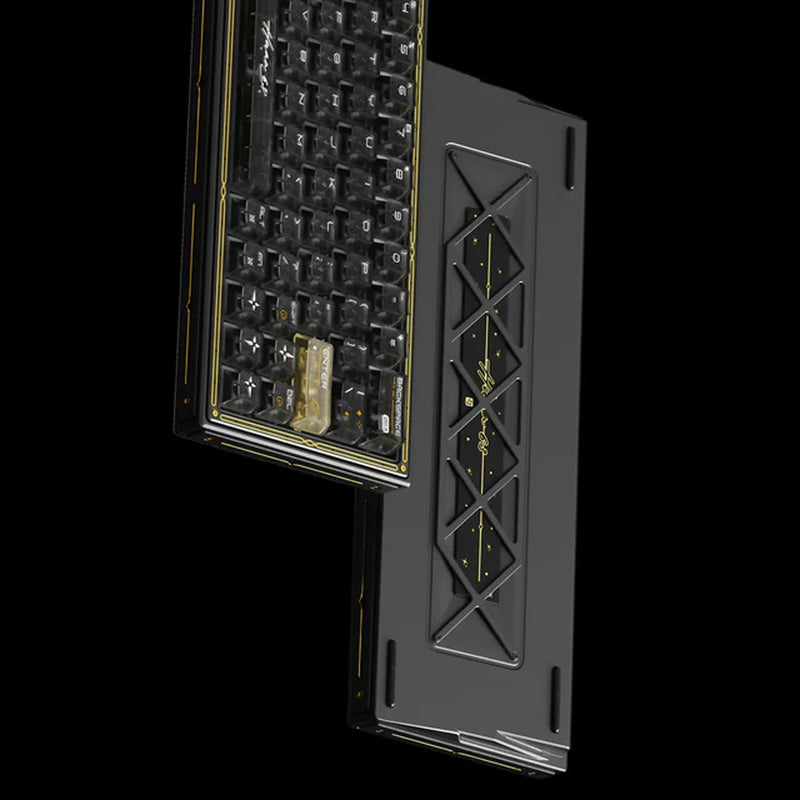 WLMouse HUAN63 HE Magnesium Alloys Keyboard (Black) (KBD-HUAN63-BLACK-