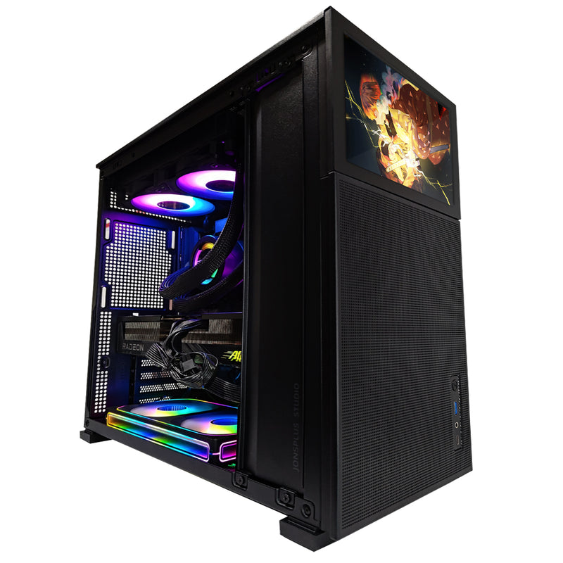 Optima D41 with DS8 Display Black Desktop Gaming PC
